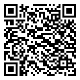 QR-Code - schickes Clandesign / Blau - Weiß